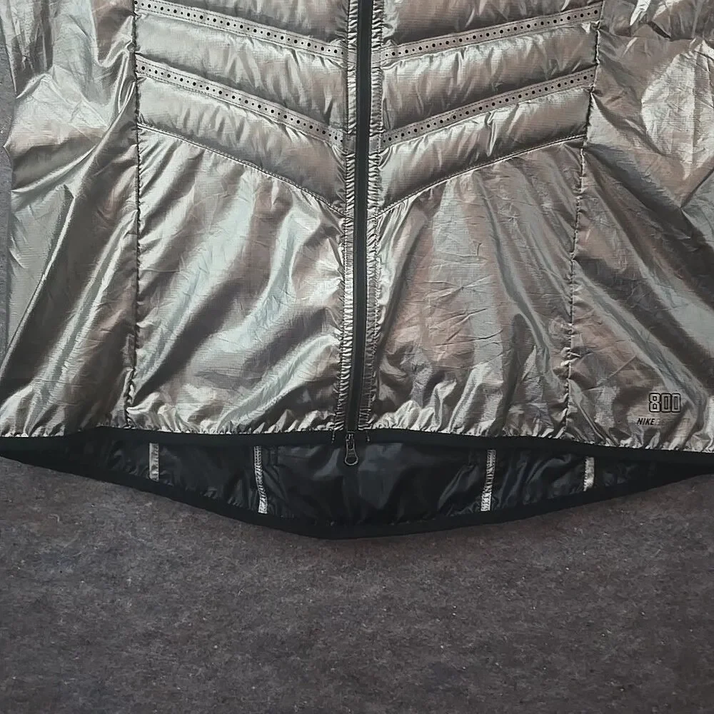 Nike Aeroloft 800 Reflective Packable Running Gilet Vest Sz XL (604870 017)